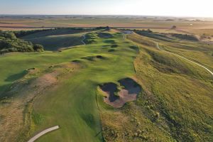 Landmand 18th Aerial Fairway